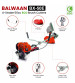 Balwaan Side Pack 4-Stroke BX-50E Brush Cutter-Eco